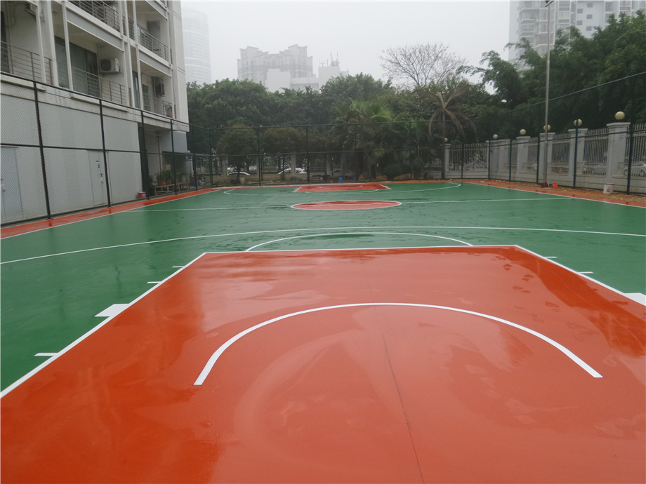 柳州电网硅PU篮球场